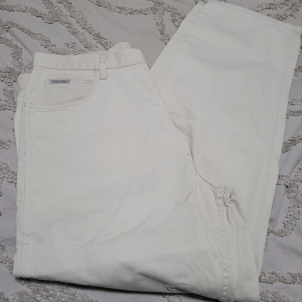 Calvin Klein pants.